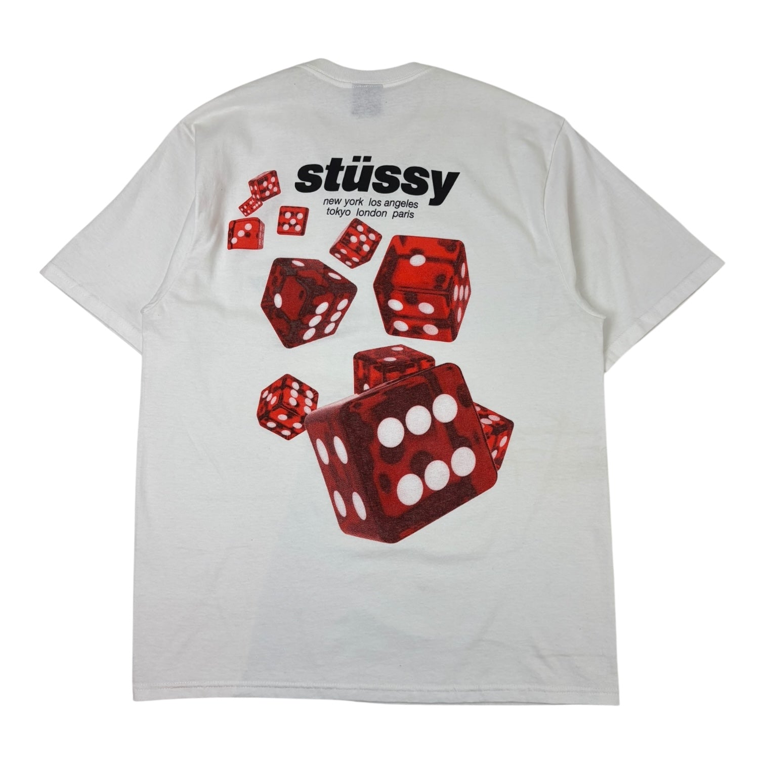 Stussy Rollers T-Shirt White