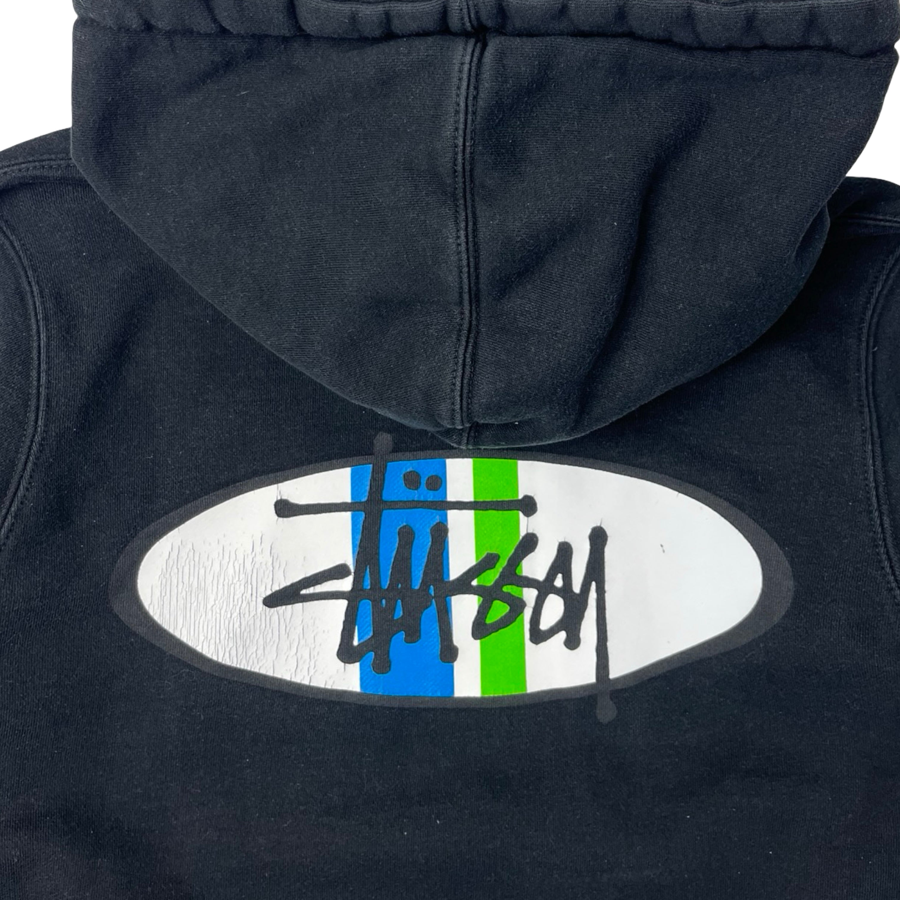Stussy Two Bar Oval Logo Hoodie