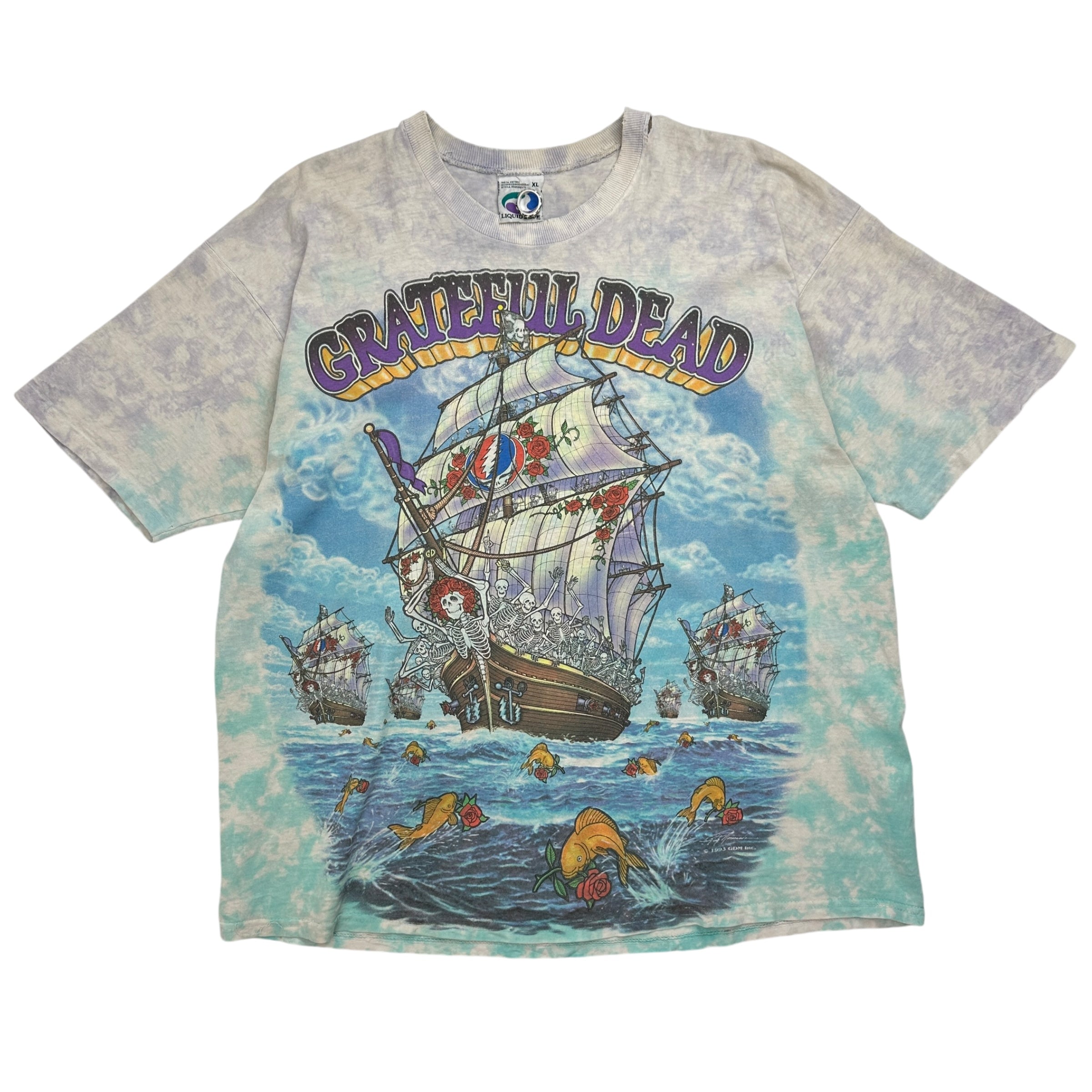 1993 Grateful Dead "Ship of Fools" Band Tee