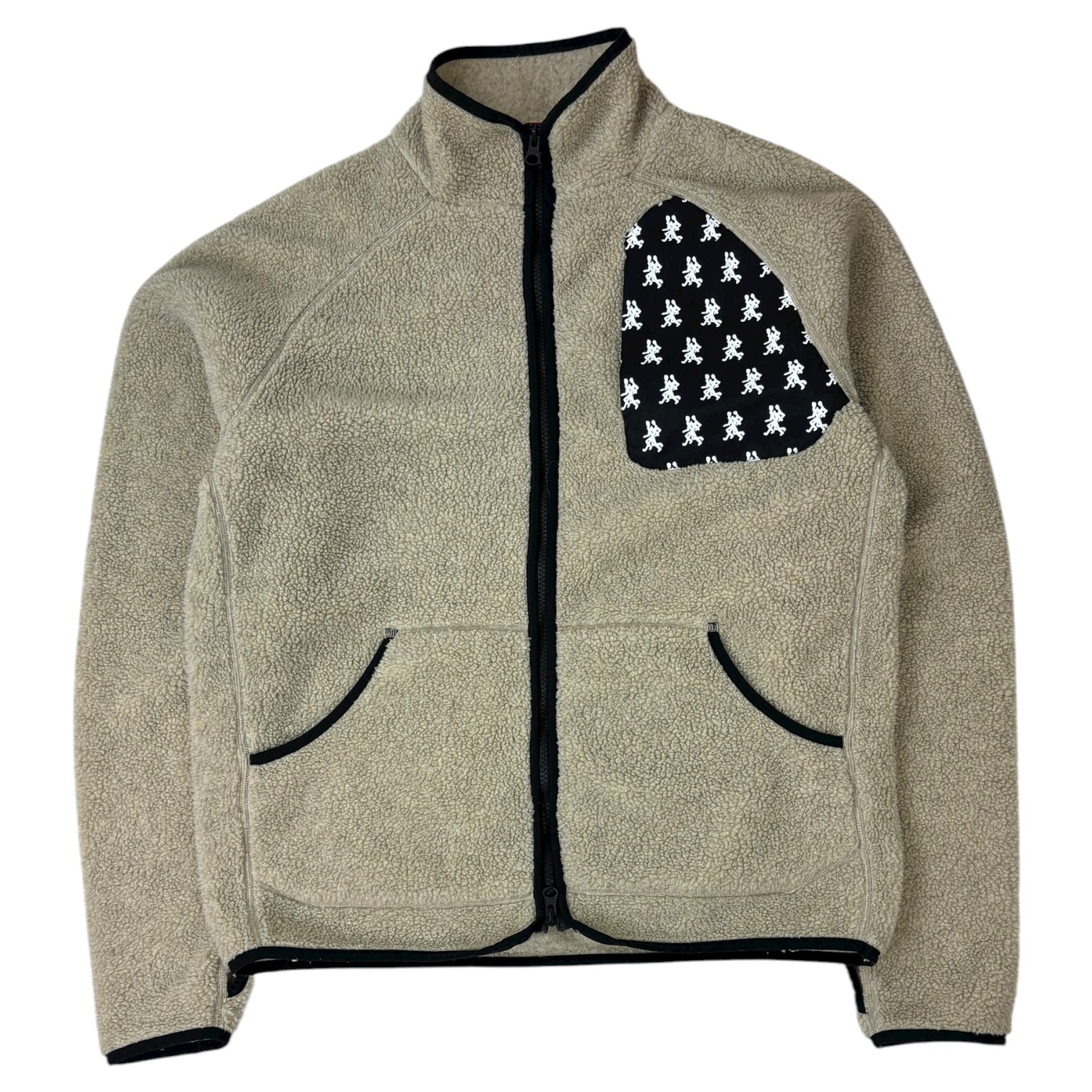 District Vision Greg Fleeced Jacket Cream