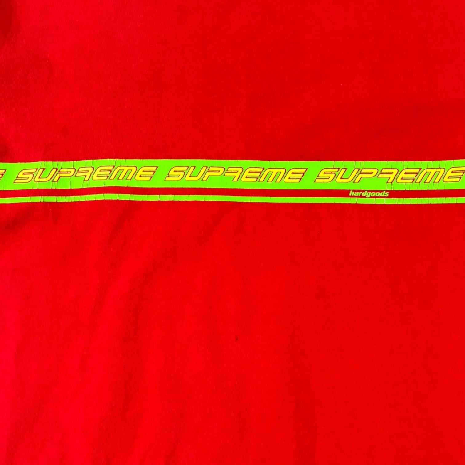 Supreme SS19 Hard Goods T-Shirt Red