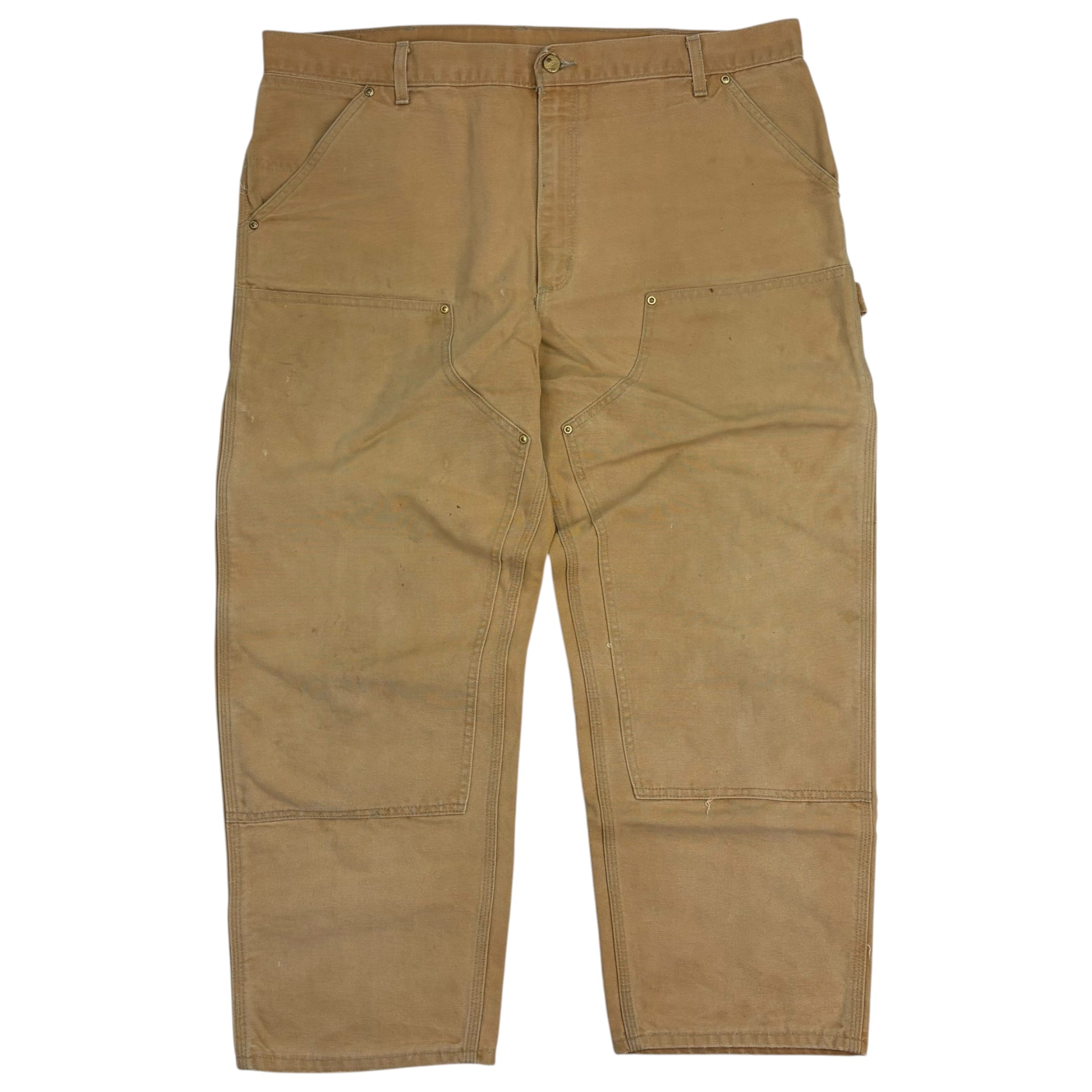 Vintage Carhartt Double Knee Pants Tan