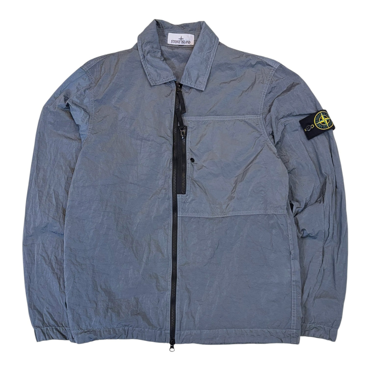 Stone Island Nylon Metal in ECONYL® Overshirt Grey/Ash