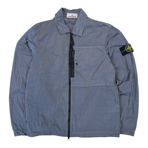 Stone Island Nylon Metal in ECONYL® Overshirt Grey/Ash