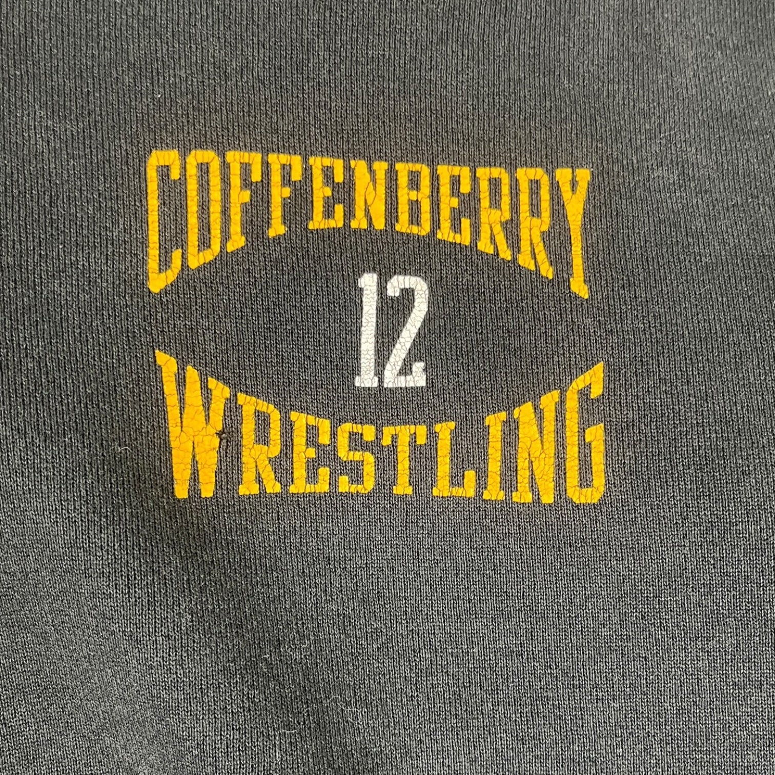 Vintage Coffenberry Wrestling Graphic Hoodie