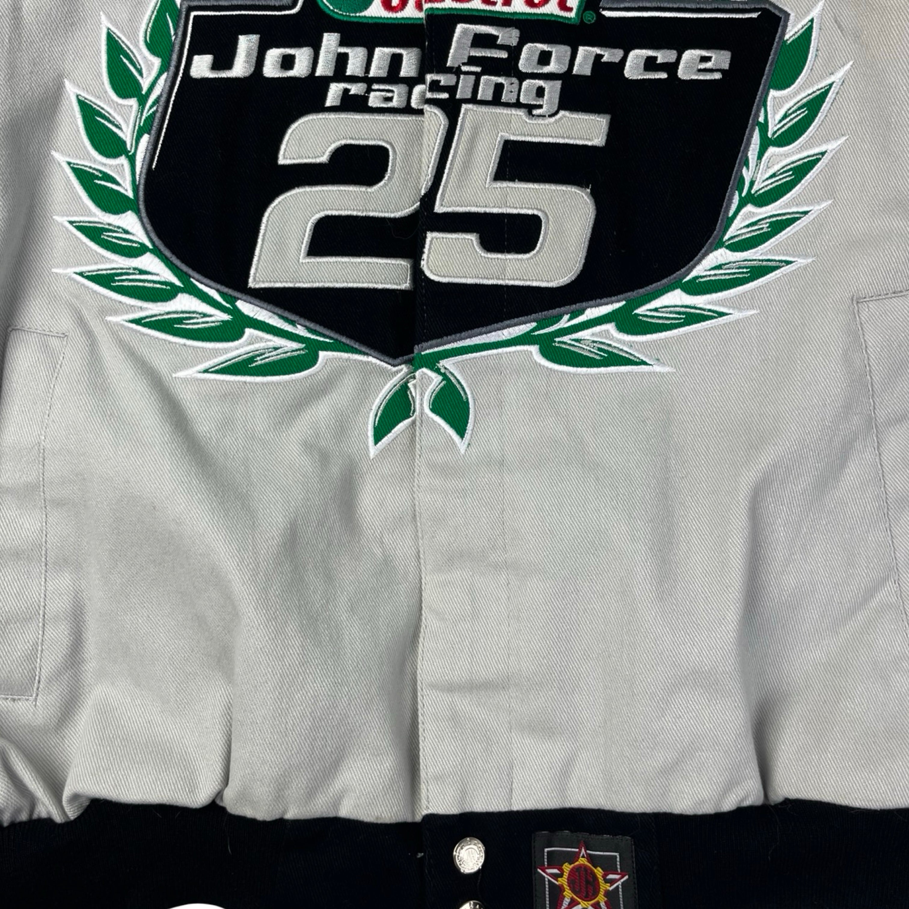 Vintage Castrol GTX John Force Nascar Racing Jacket