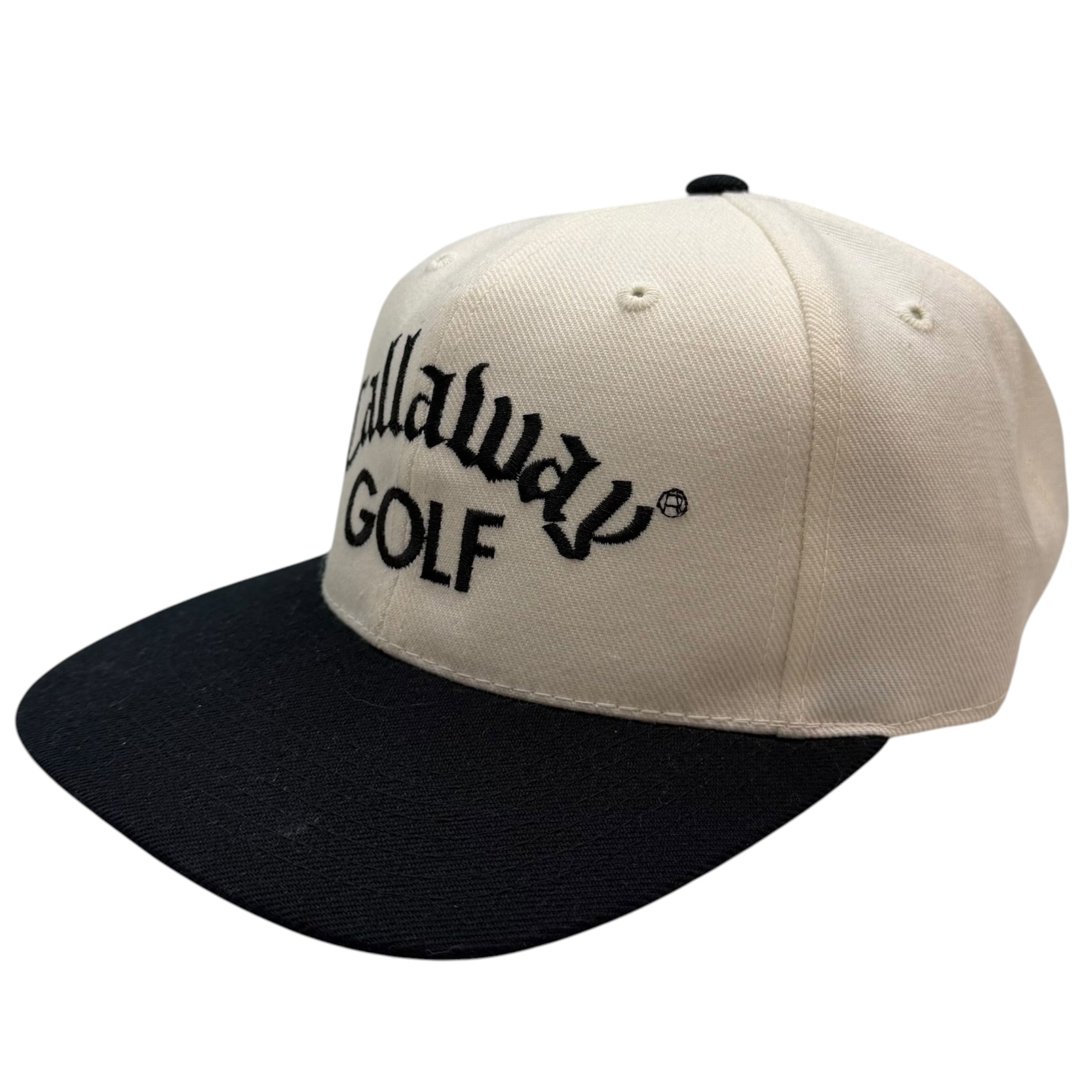 Vintage Calloway Golf Classic Adjustable Hat Ivory