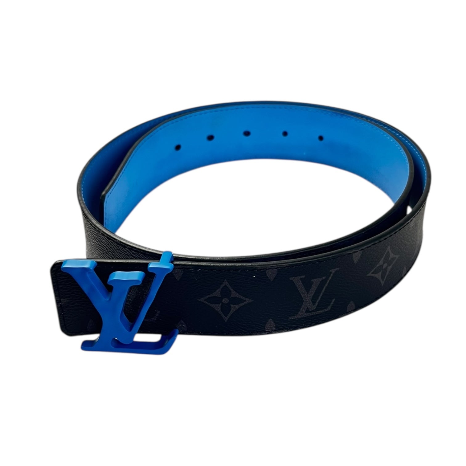 Louis Vuitton Louis Vuitton Monogram Eclipse Reversible Belt