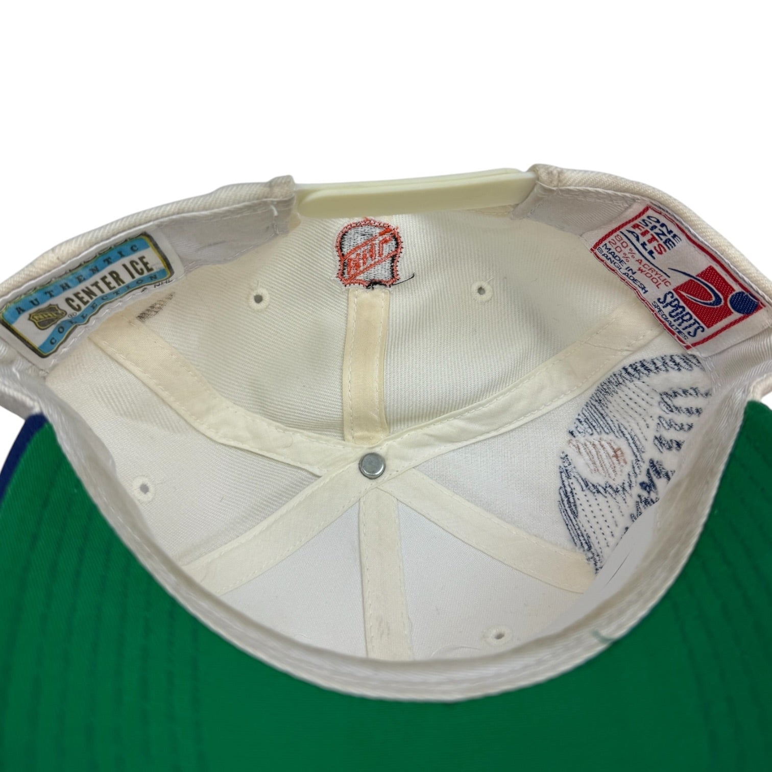 Vintage Edmonton Oilers Laser Sports Specialties Snapback