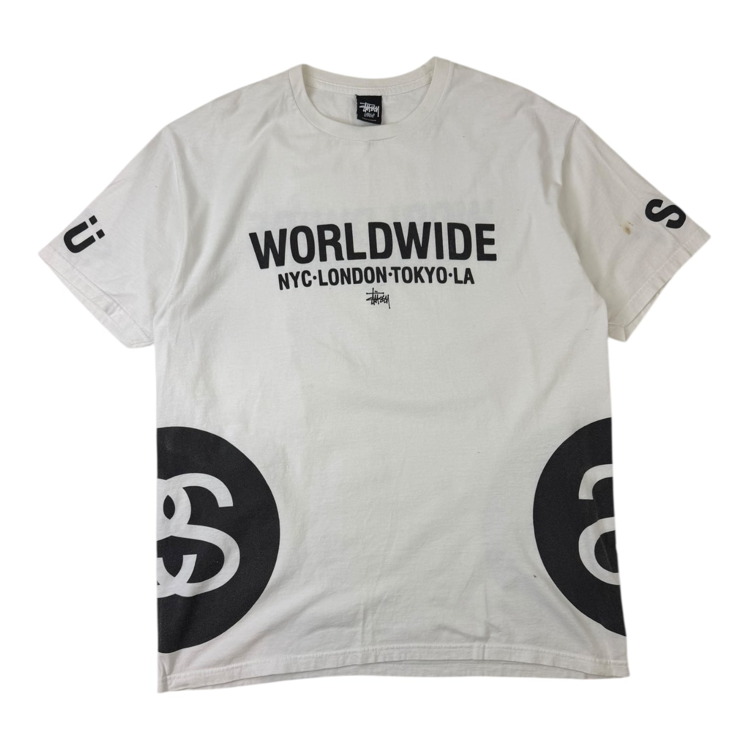 Stussy World Tour T-Shirt White