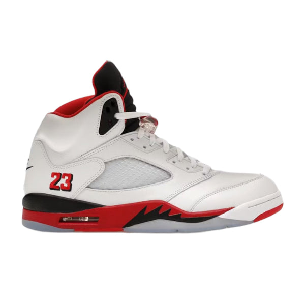 Jordan 5 Fire Red Black Tongue (2025)