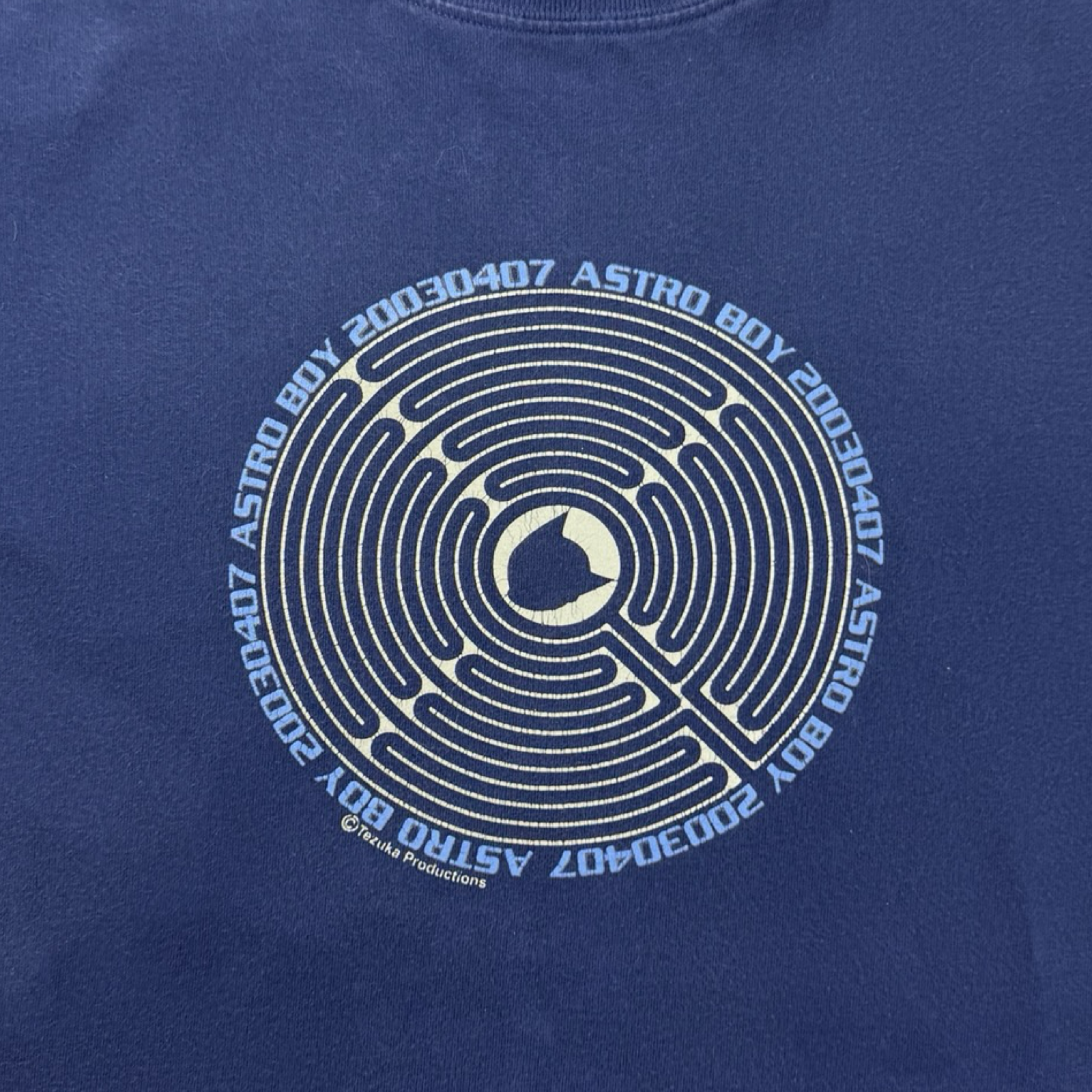 2003 Astro Boy Atom Dream Project T-Shirt Navy