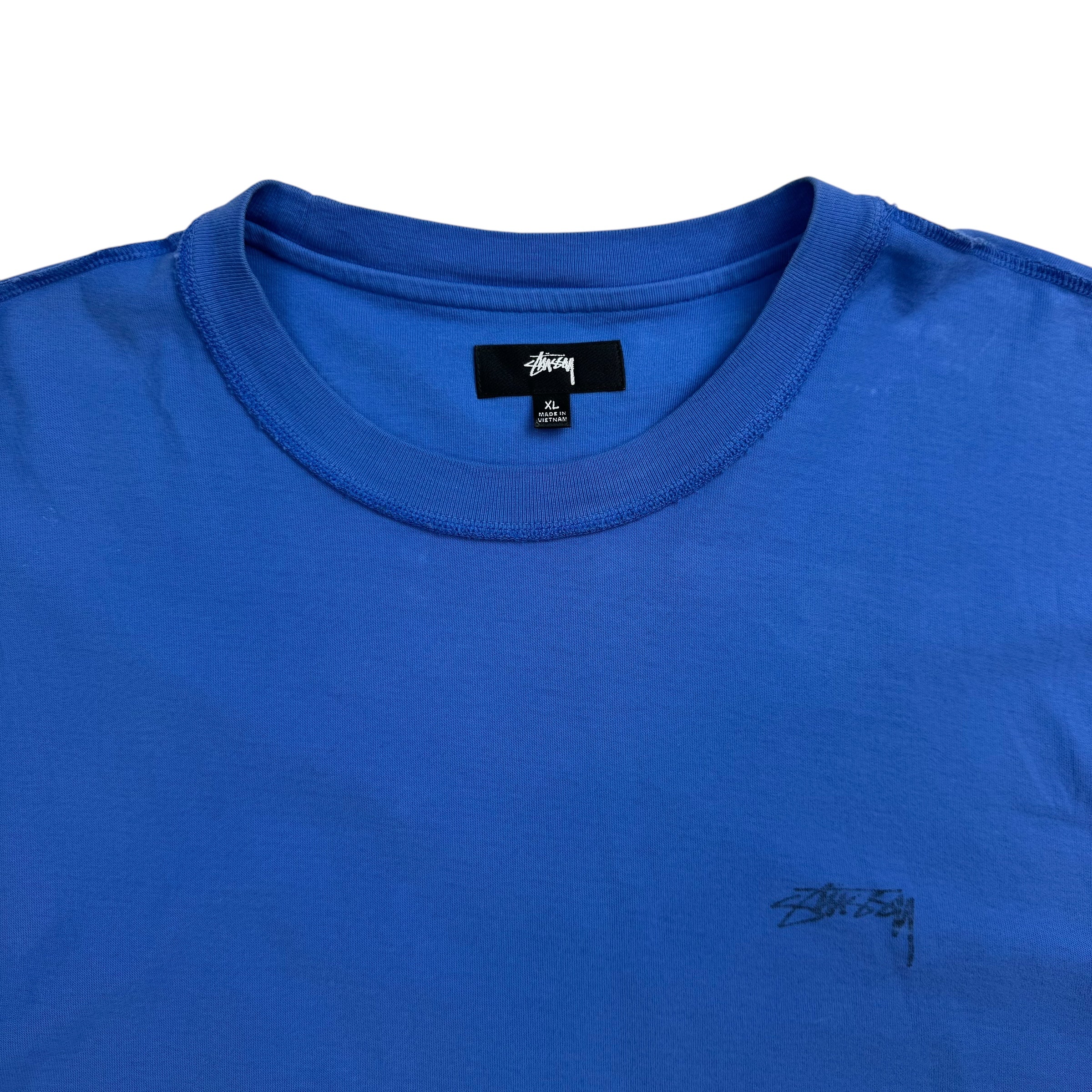 Stussy Lazy Tee Blue