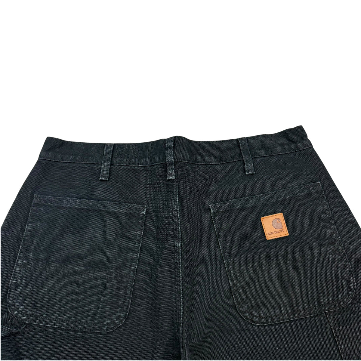 Vintage Carhartt Dungaree Plaid Blanket Lined Pants Black