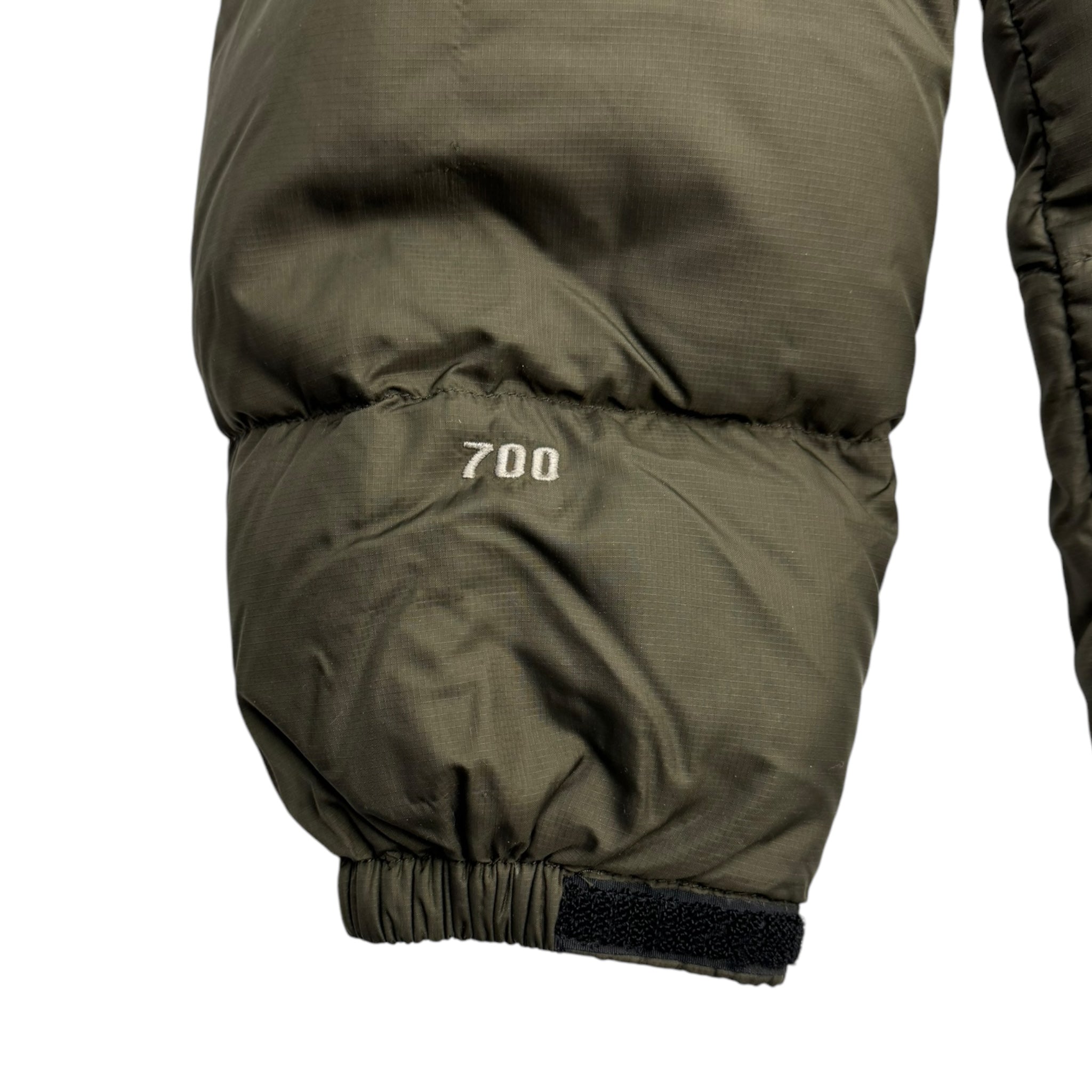 The North Face 700 Puffer Jacket Olive Sheen