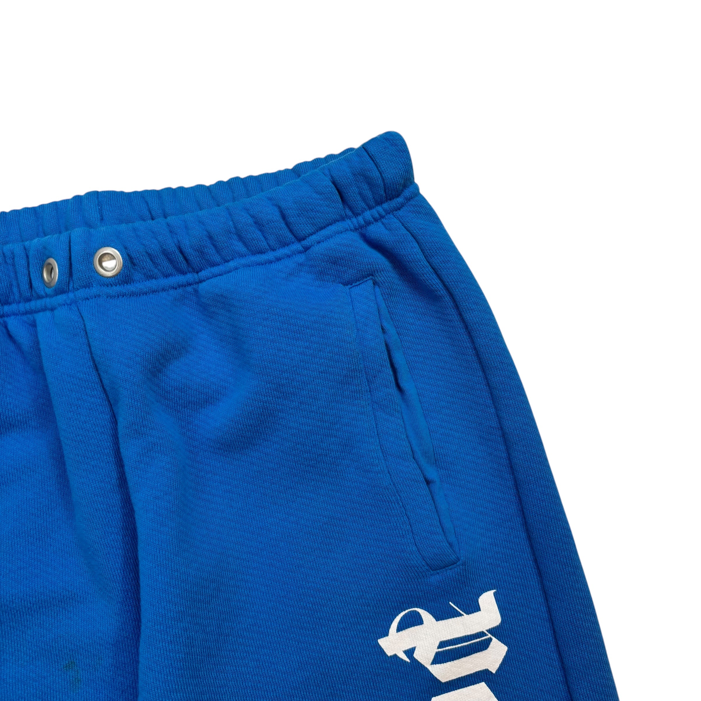 Palm Angels Kids Sweatpants Blue