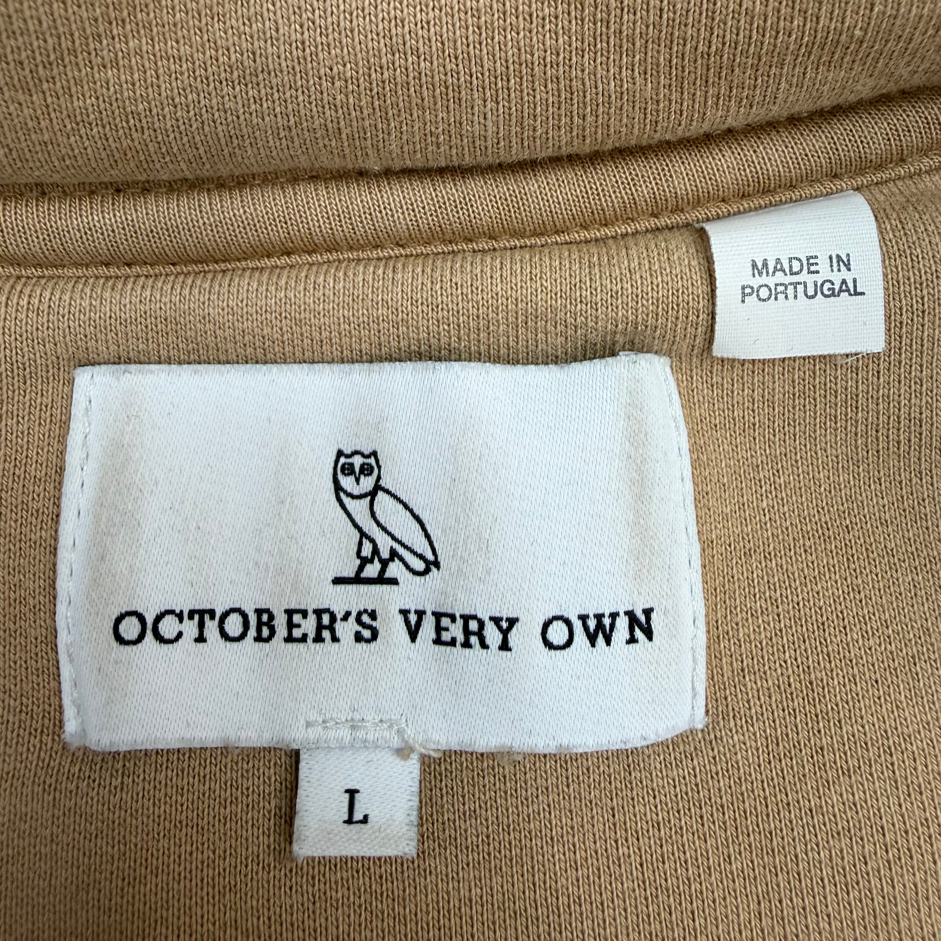 OVO Quarter Zip Sweatshirt Sand