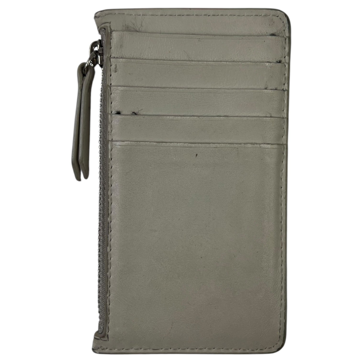 Maison Margiela Leather Card Holder Grey