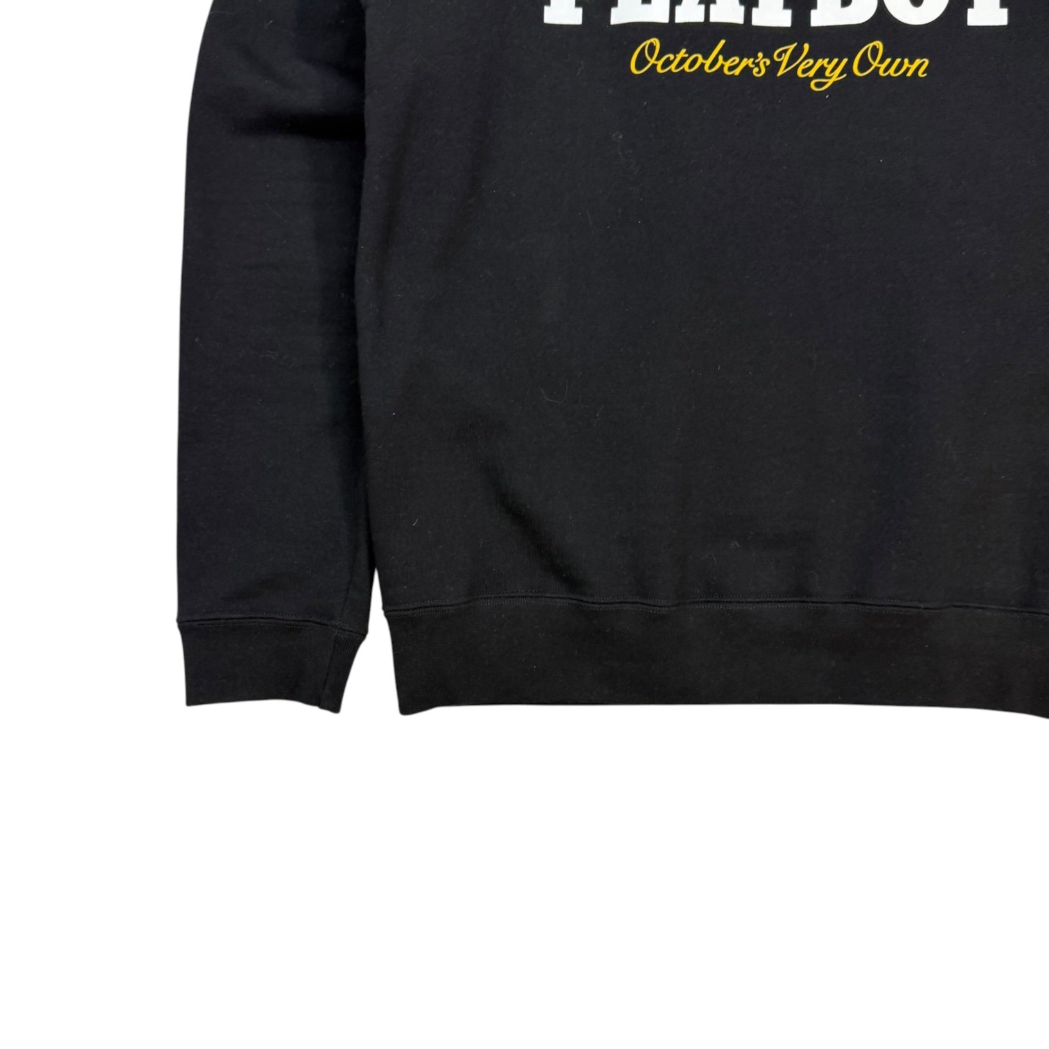 Octobers Very Own X Playboy Button Up L/S Polo Black