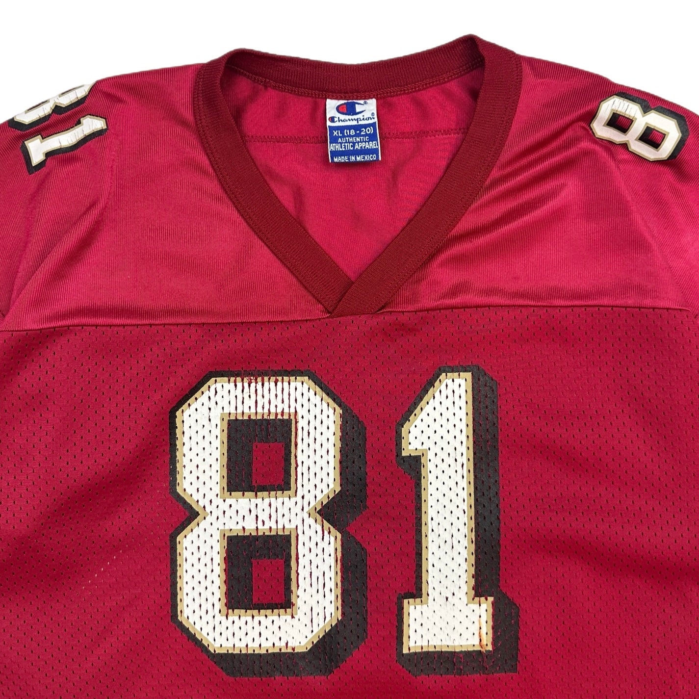 Vintage Youth San Francisco 49ers Terrell Owens Champion Home Jersey