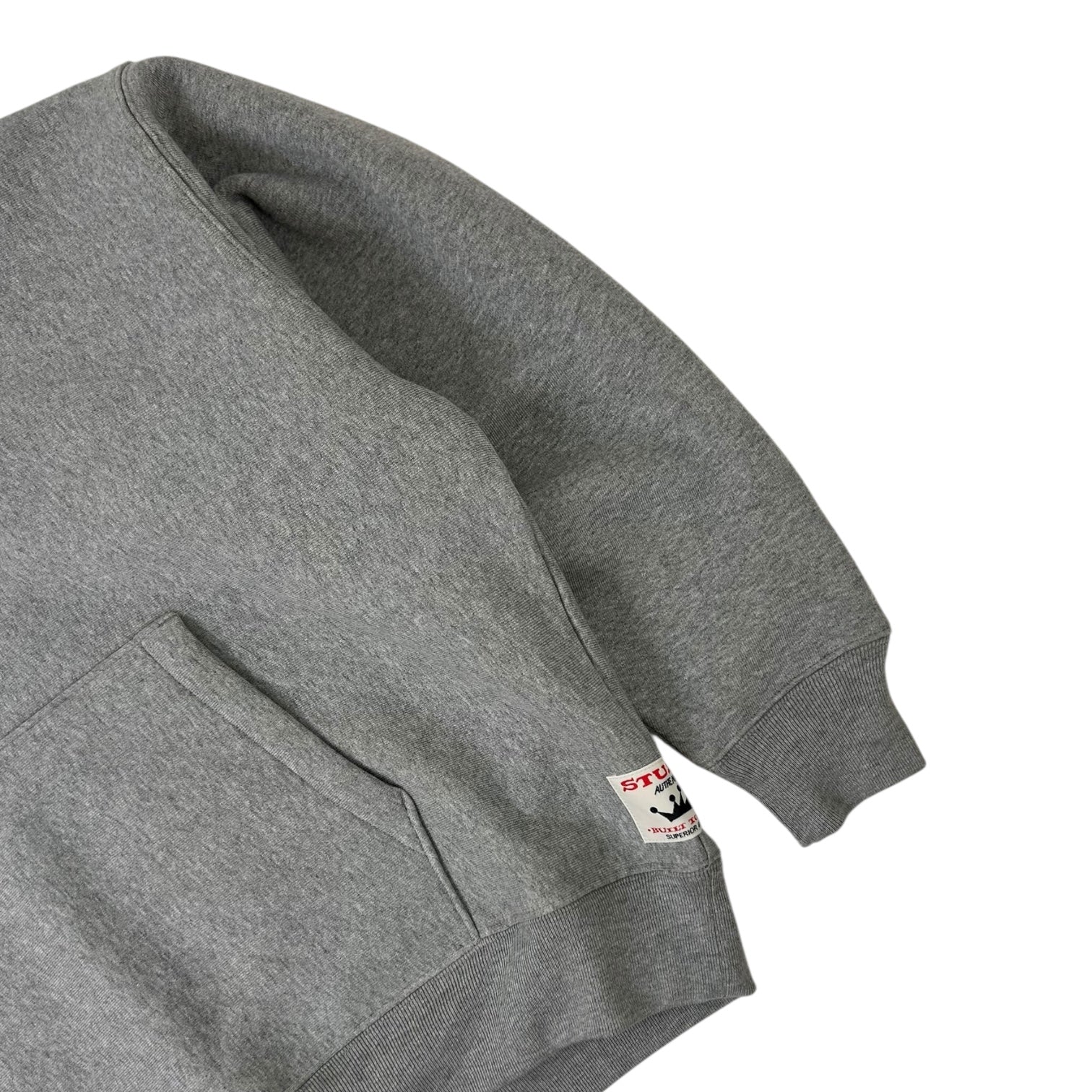 Stussy Two Tone Hoodie Grey/Navy