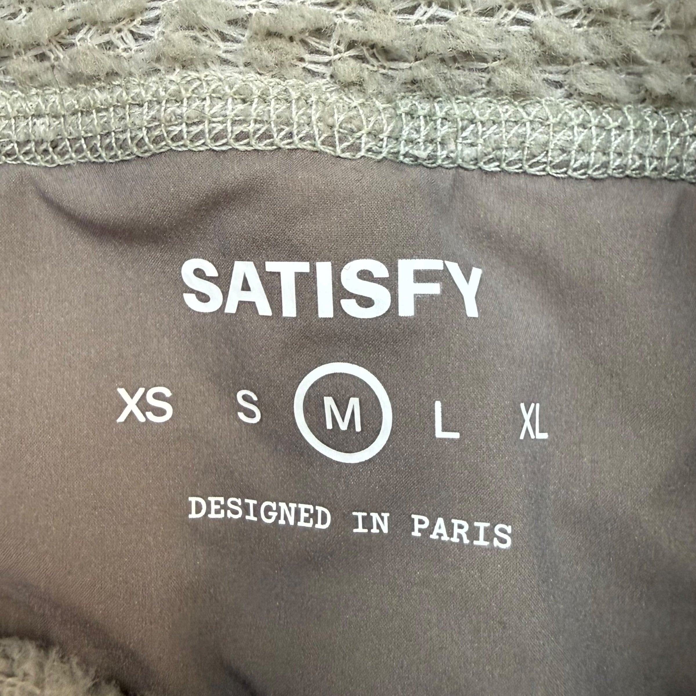 Satisfy Running Ghostfleece AD Light Half Zip Moon