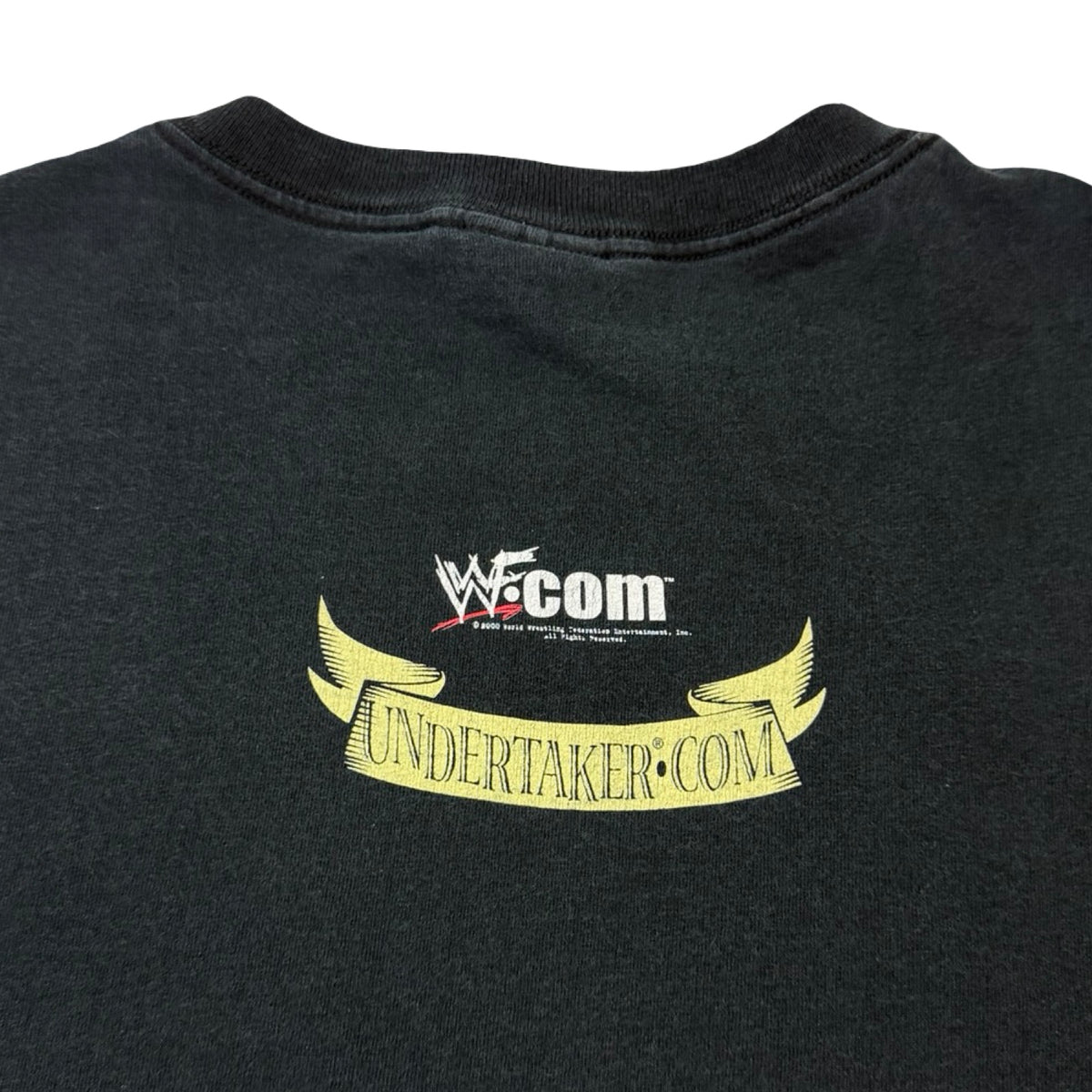 2000 WWF The Undertaker 'American Badass' T-Shirt Black