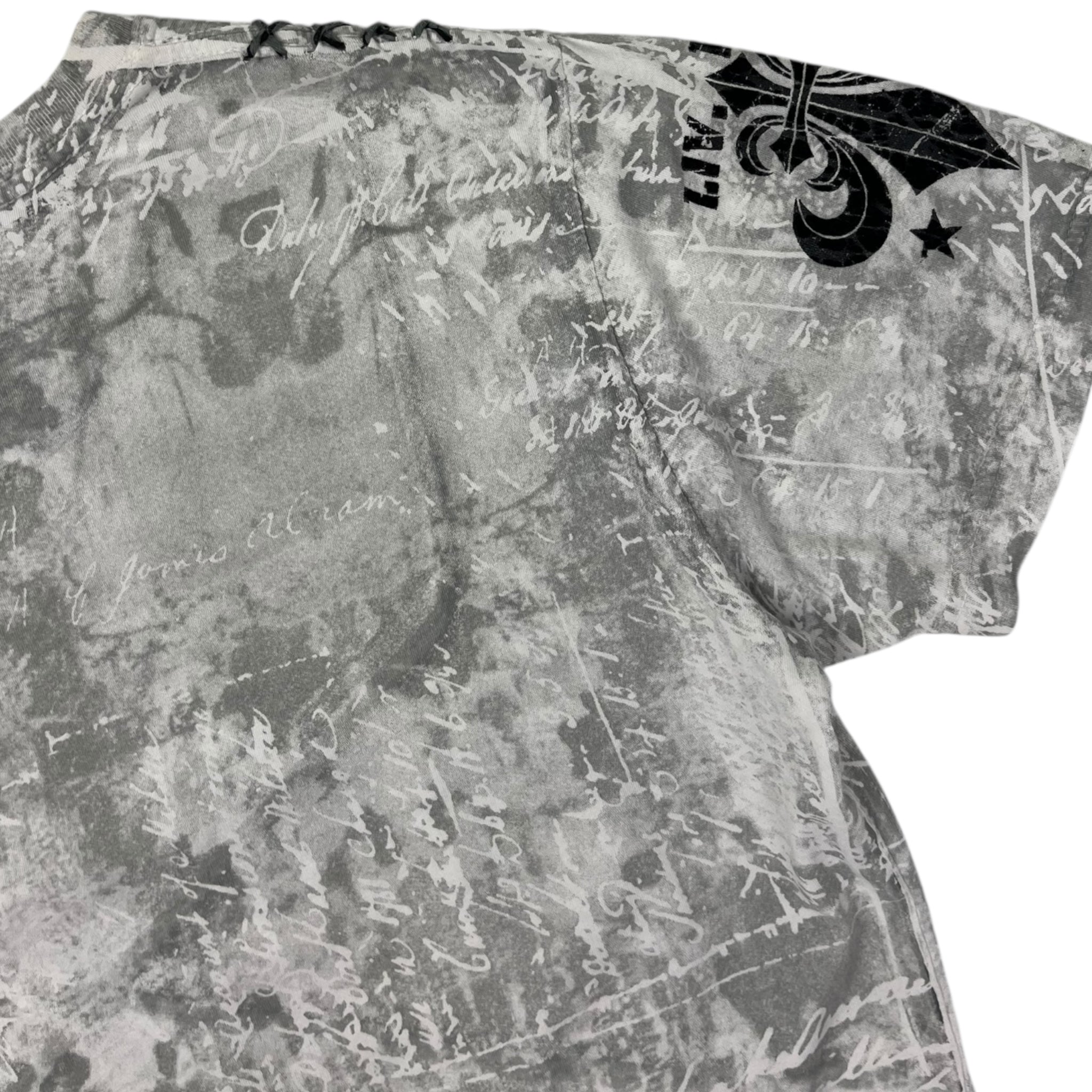 Vintage Y2K Affliction Eagle Crest T-Shirt