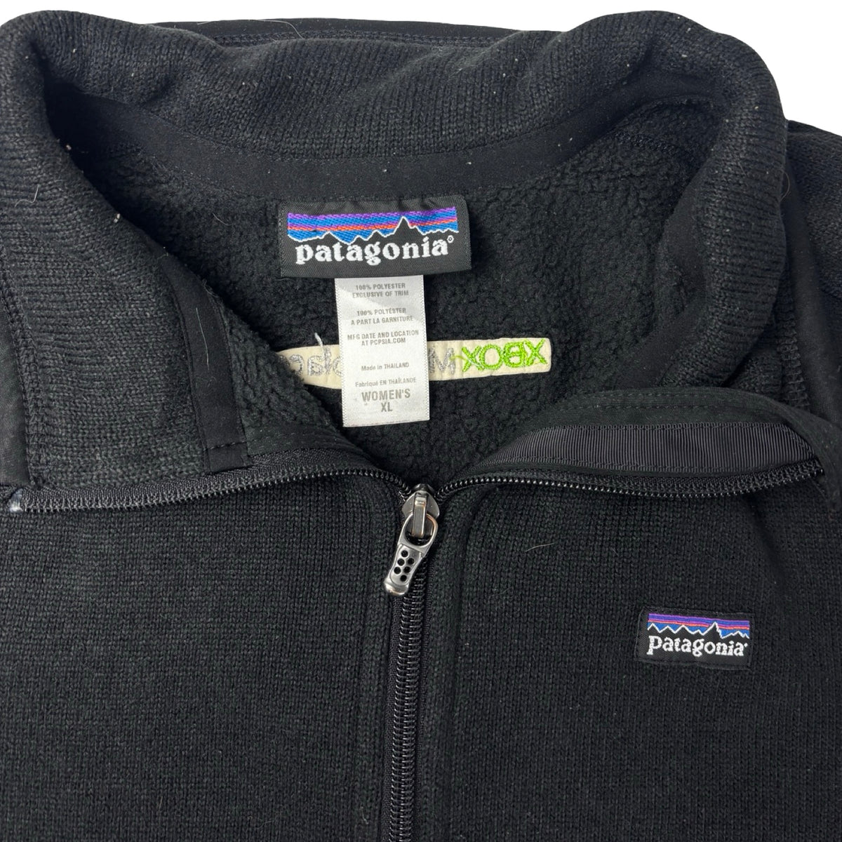 (W) Patagonia Better Sweater Full-Zip Charcoal Black
