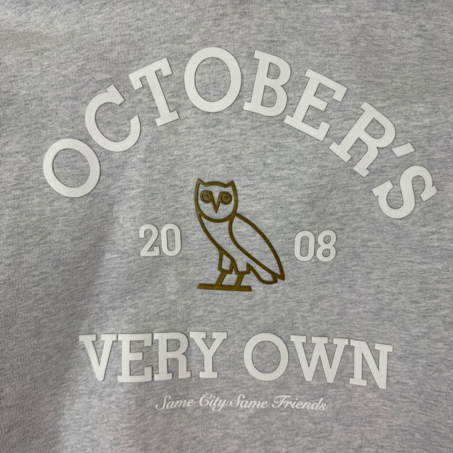OVO Collegiate Hoodie Ash Heather Grey