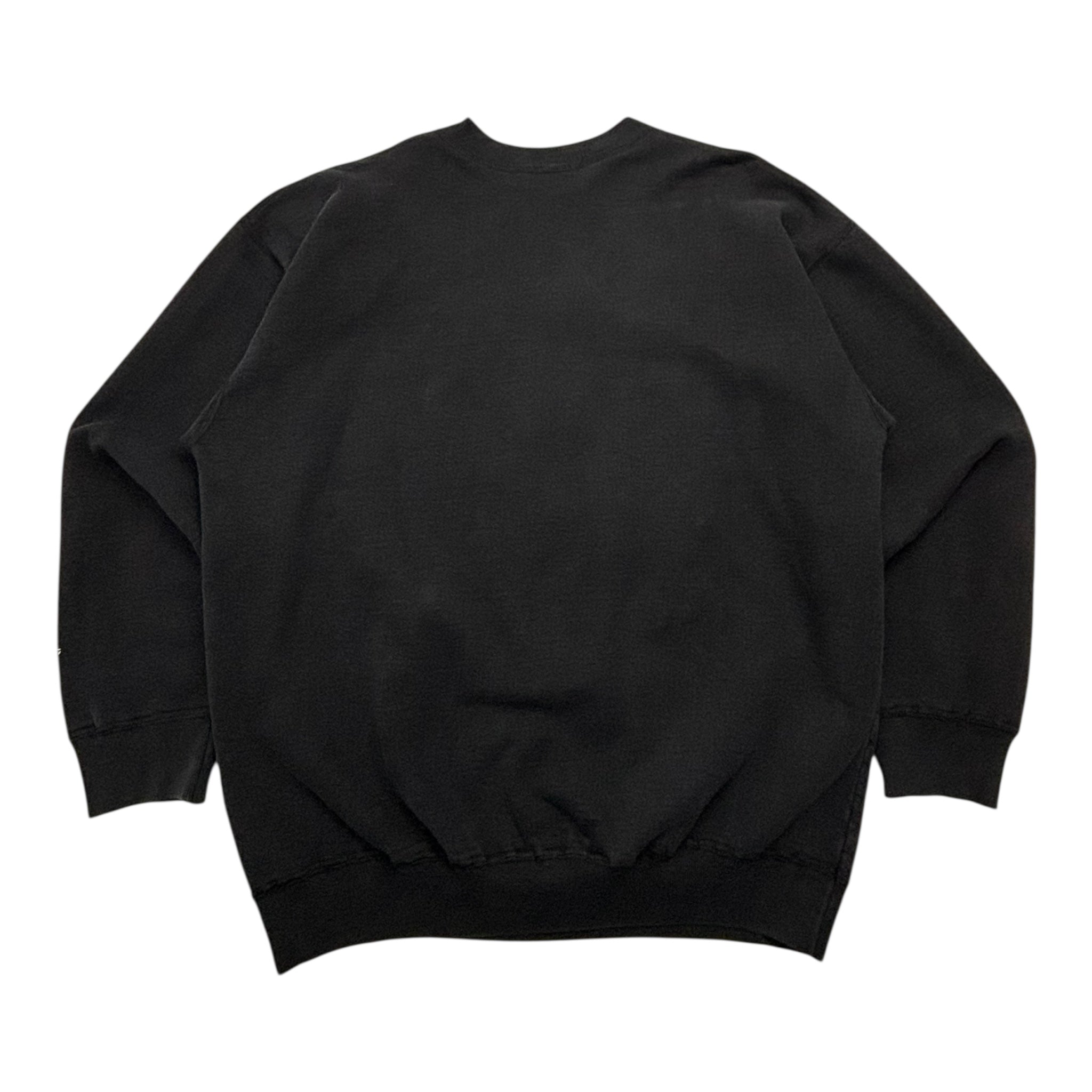 Vintage Starter Calgary Flames One Pound Fleece Blasty Crewneck