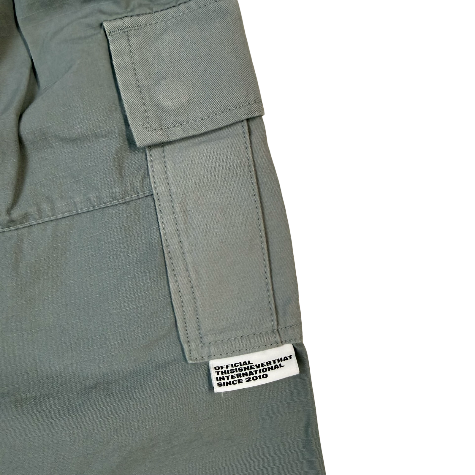 Thisisneverthat BDU Pants Teal Grey