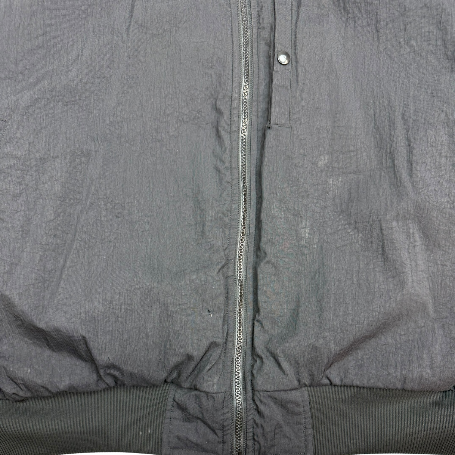 Vintage Nike Quilted Reversible Jacket Black