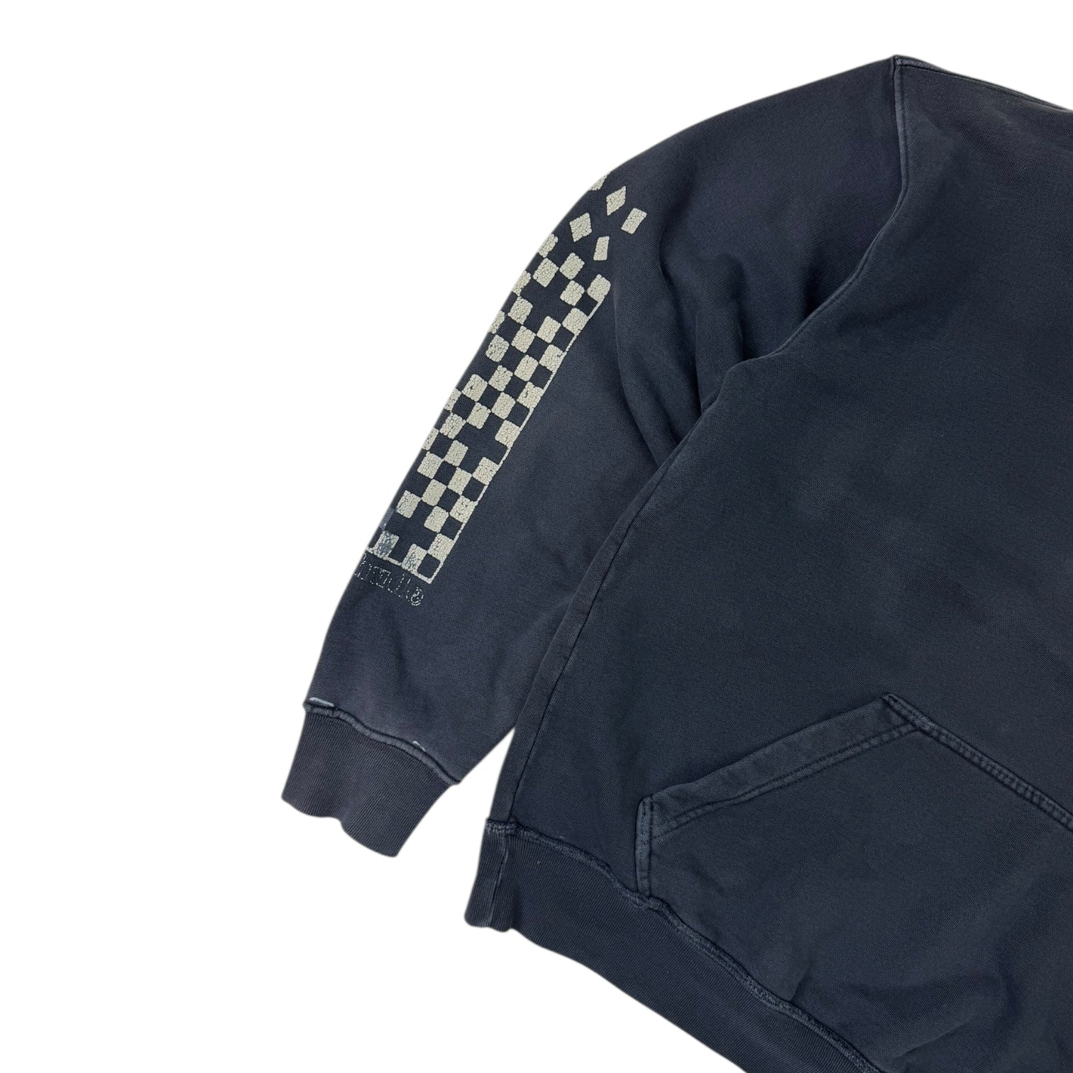 Rhude Malibu Hoodie Washed Black