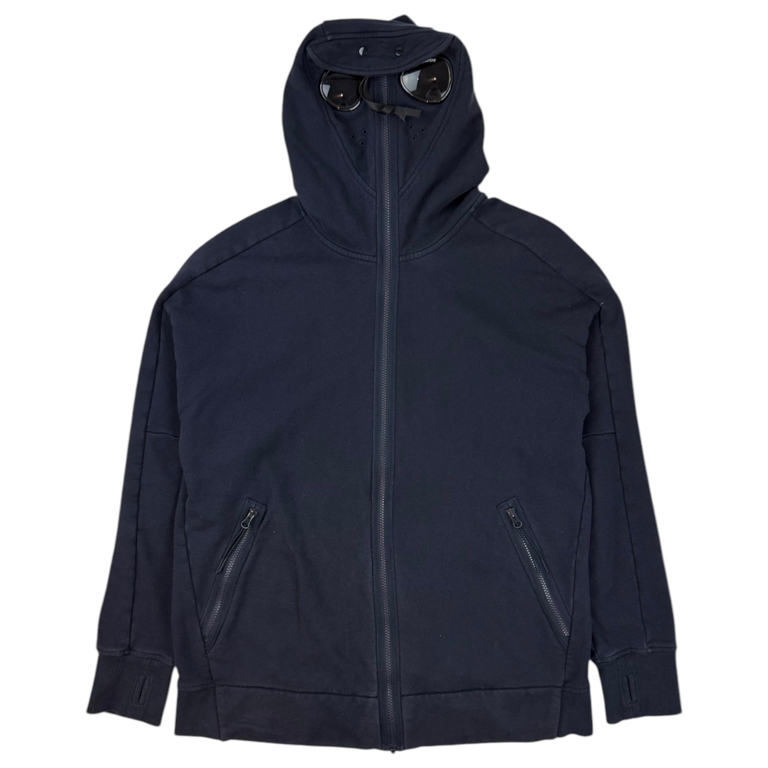 CP Company Google Hoodie Navy