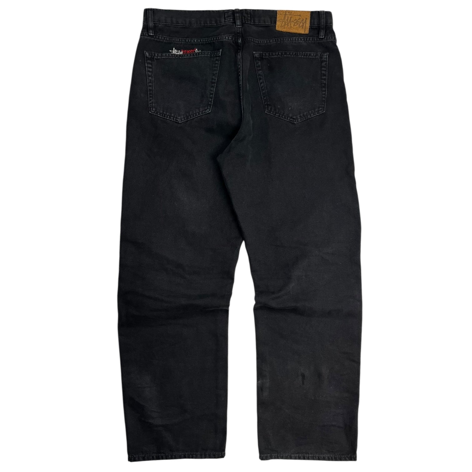 Stussy "Classic" Jean Washed Black