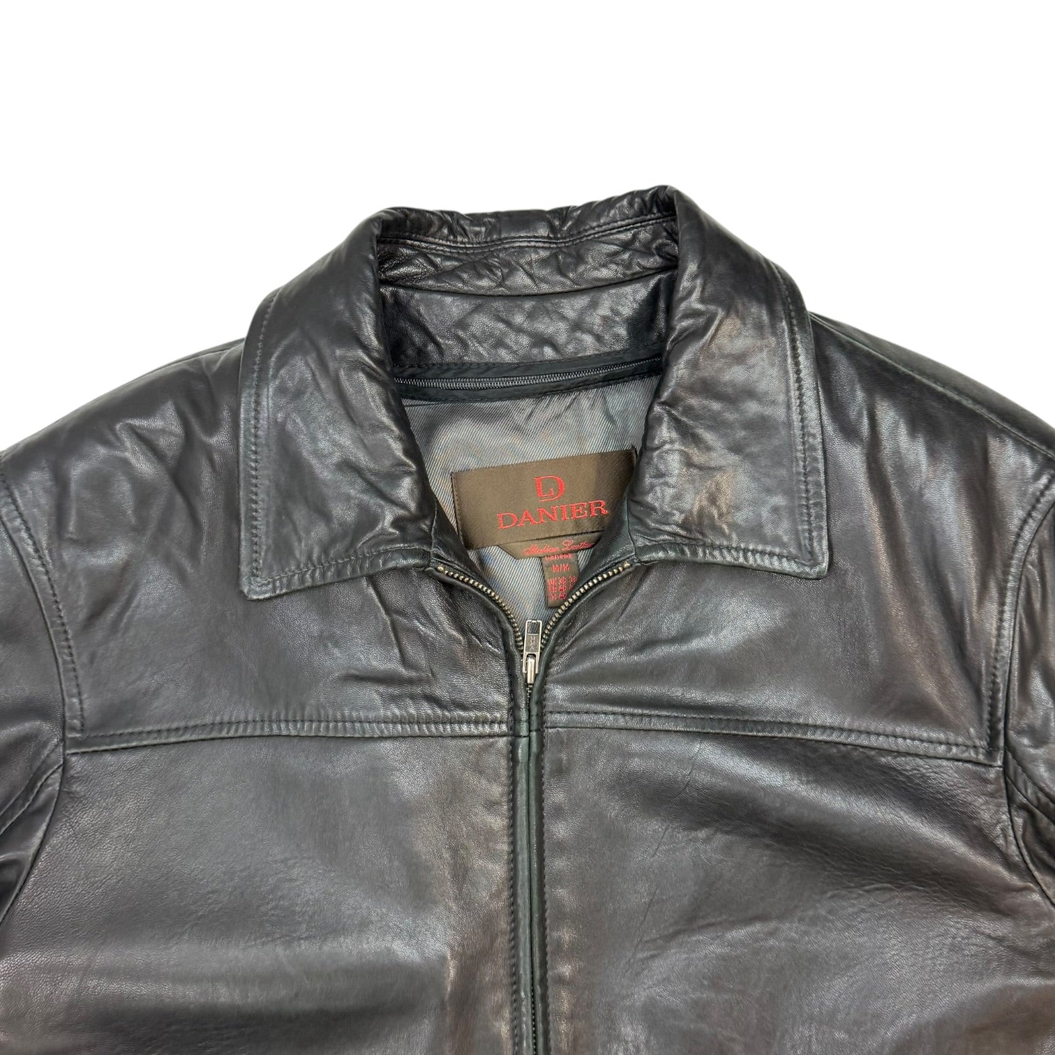 Vintage Danier Leather Jacket Black