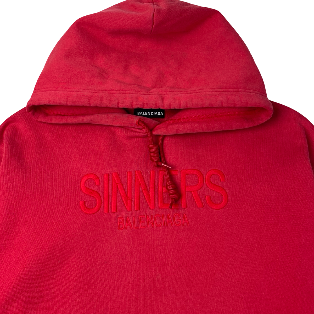 Balenciaga Sinners Hoodie Red