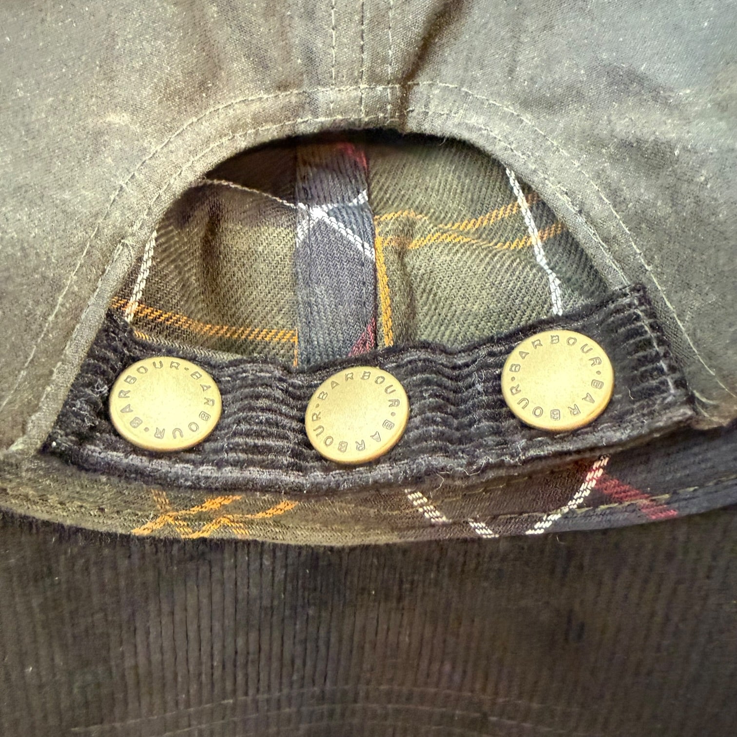 Vintage Barbour Ashby Hat Olive
