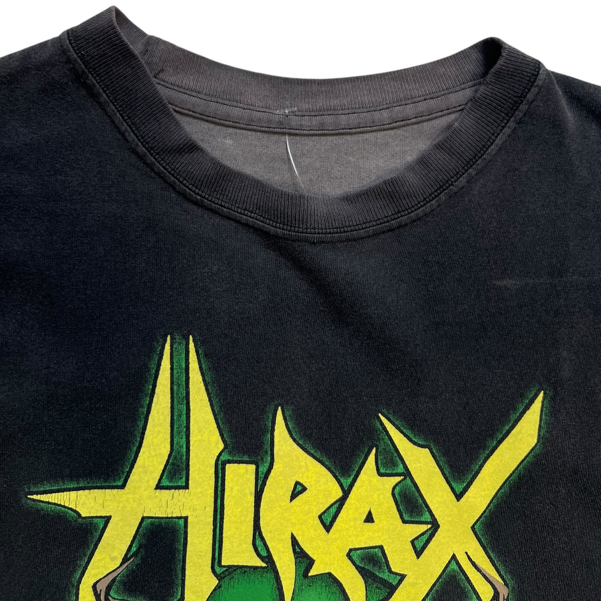 Vintage Hirax “Violent Assault” Long Sleeve T-Shirt Black