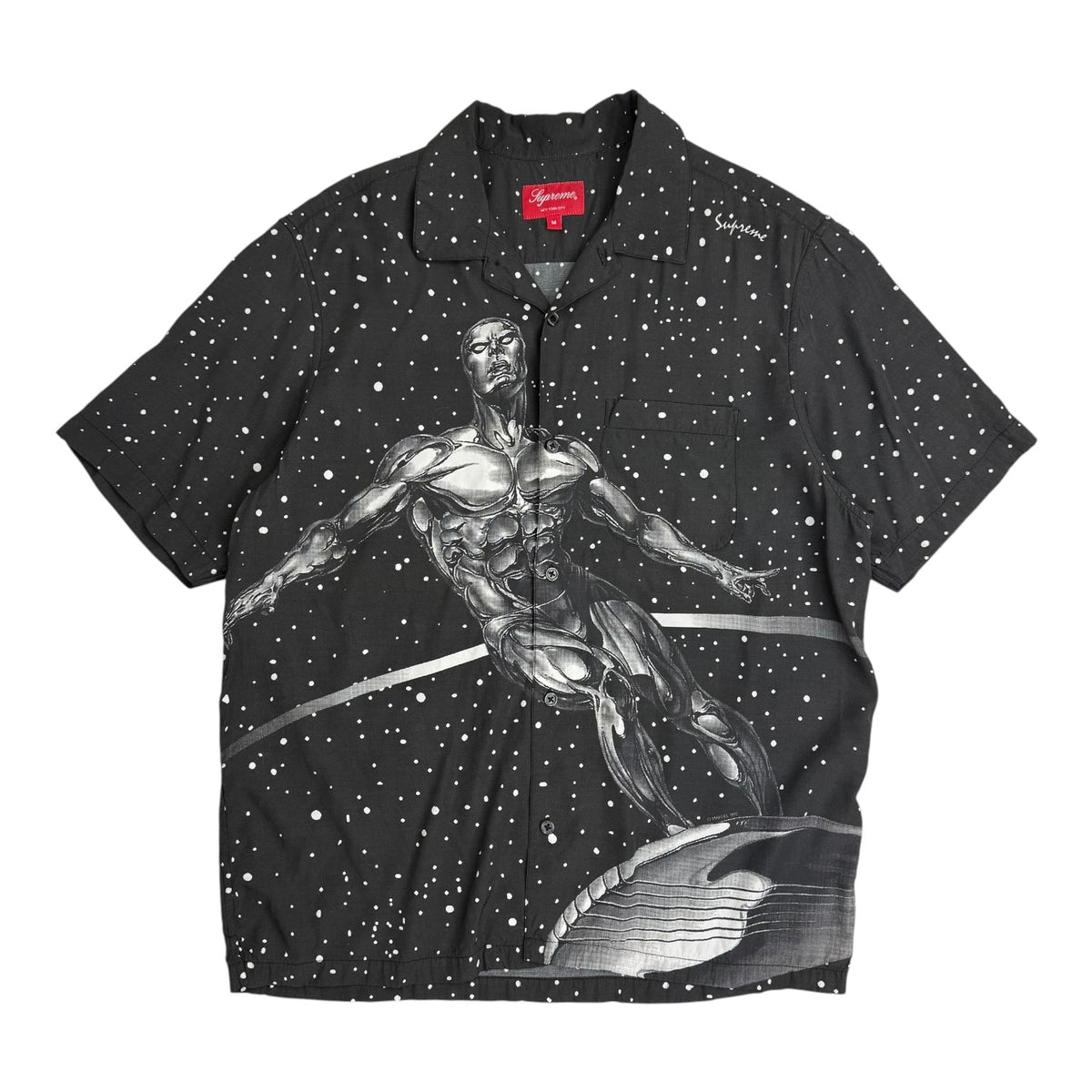 Supreme Silver Surfer S/S 2022 Shirt Black