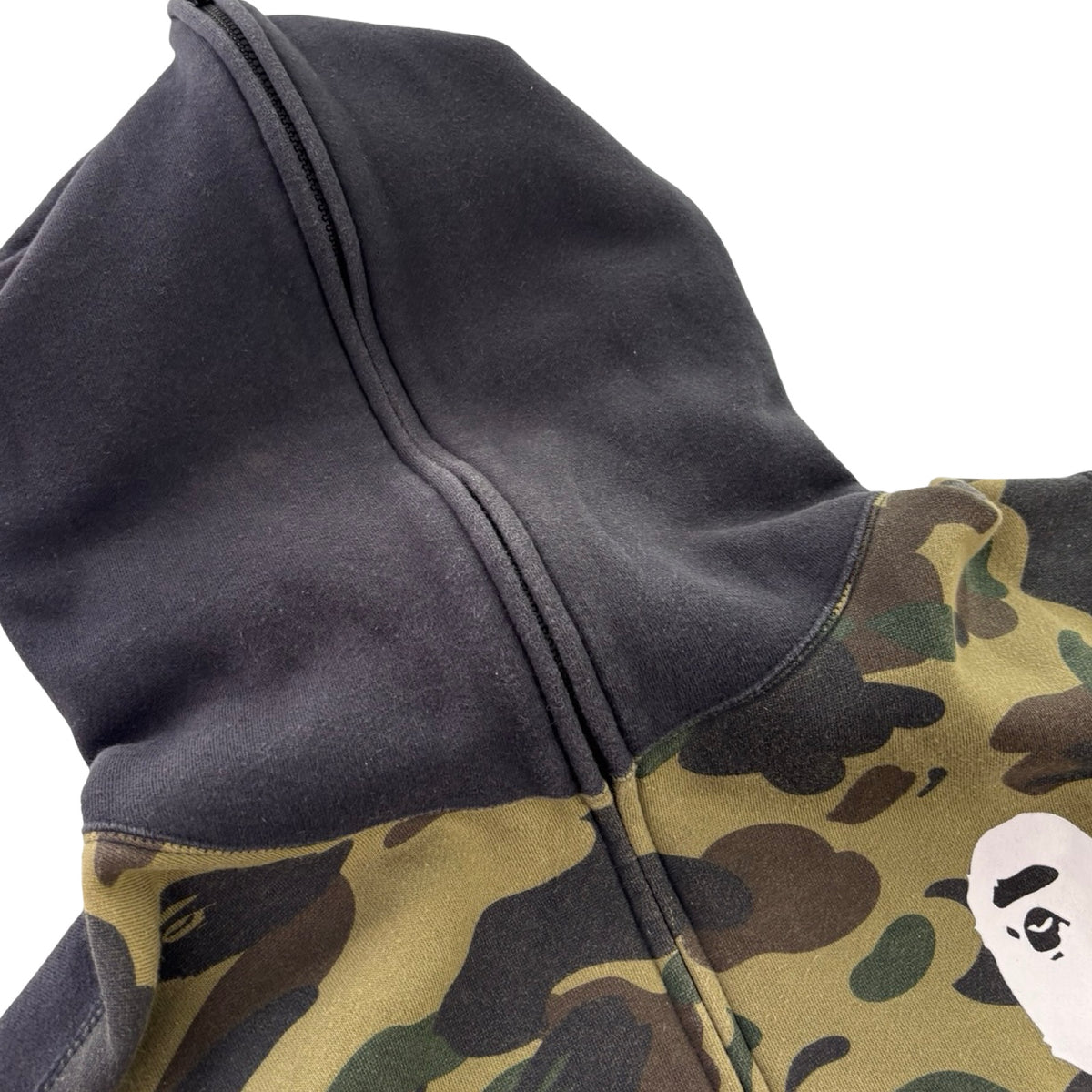 BAPE Happy New Year 1st Camo Full-Zip Hoodie Black