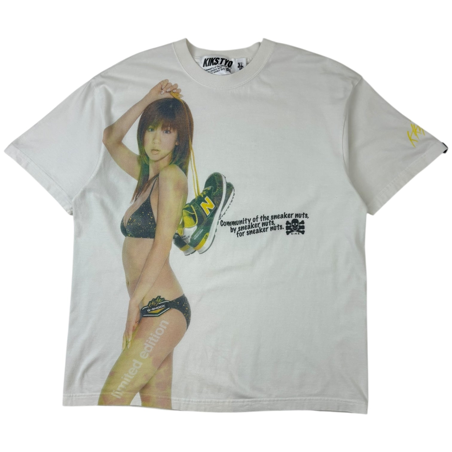 KIKS TYO x Aki Hoshino T-Shirt White