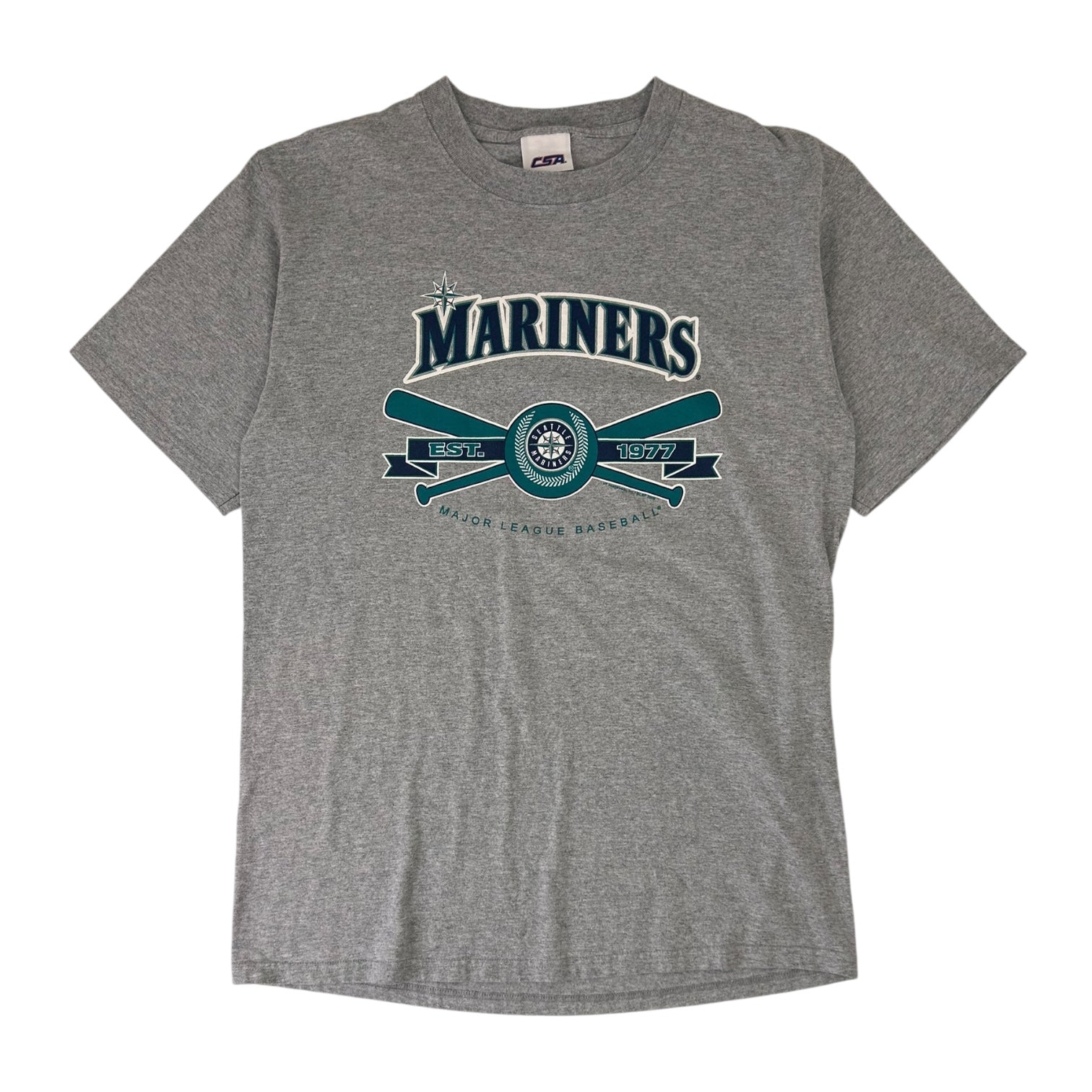 Vintage 2006 Seattle Mariners T-Shirt Grey