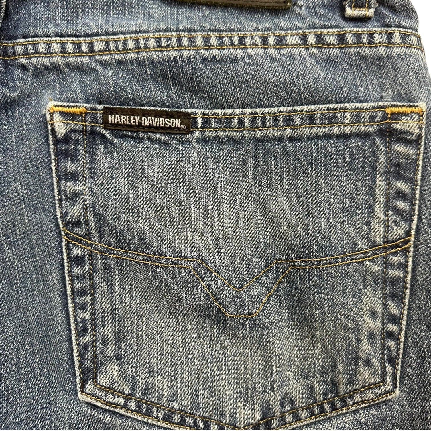 Vintage Harley Davidson Denim Pants