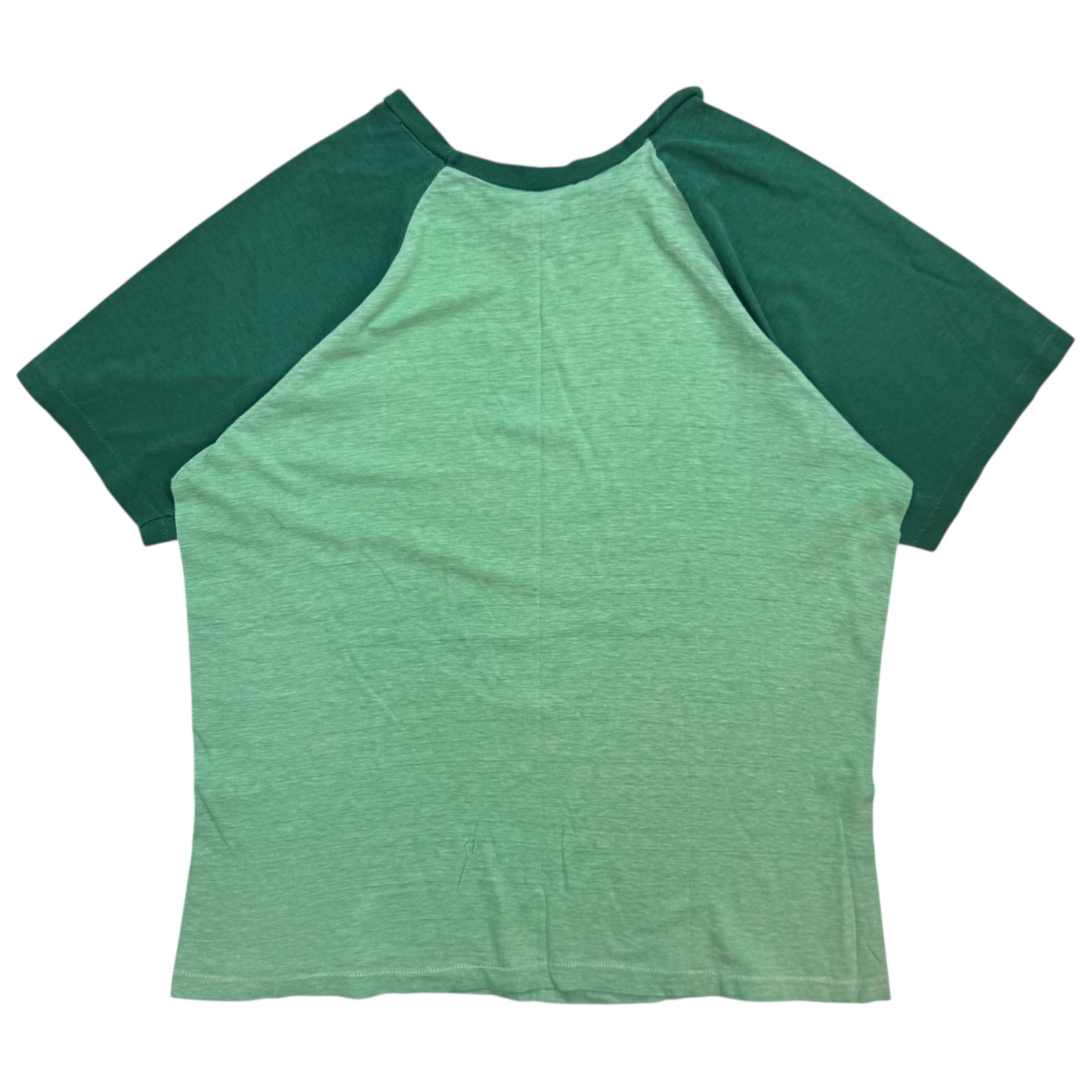 Vintage 1970's University Of Alberta Tee Green