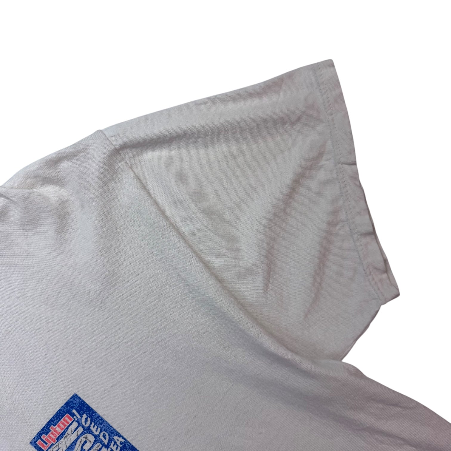 1988 Lipton Brisk Iced Tea Die Hard Promo Tee White