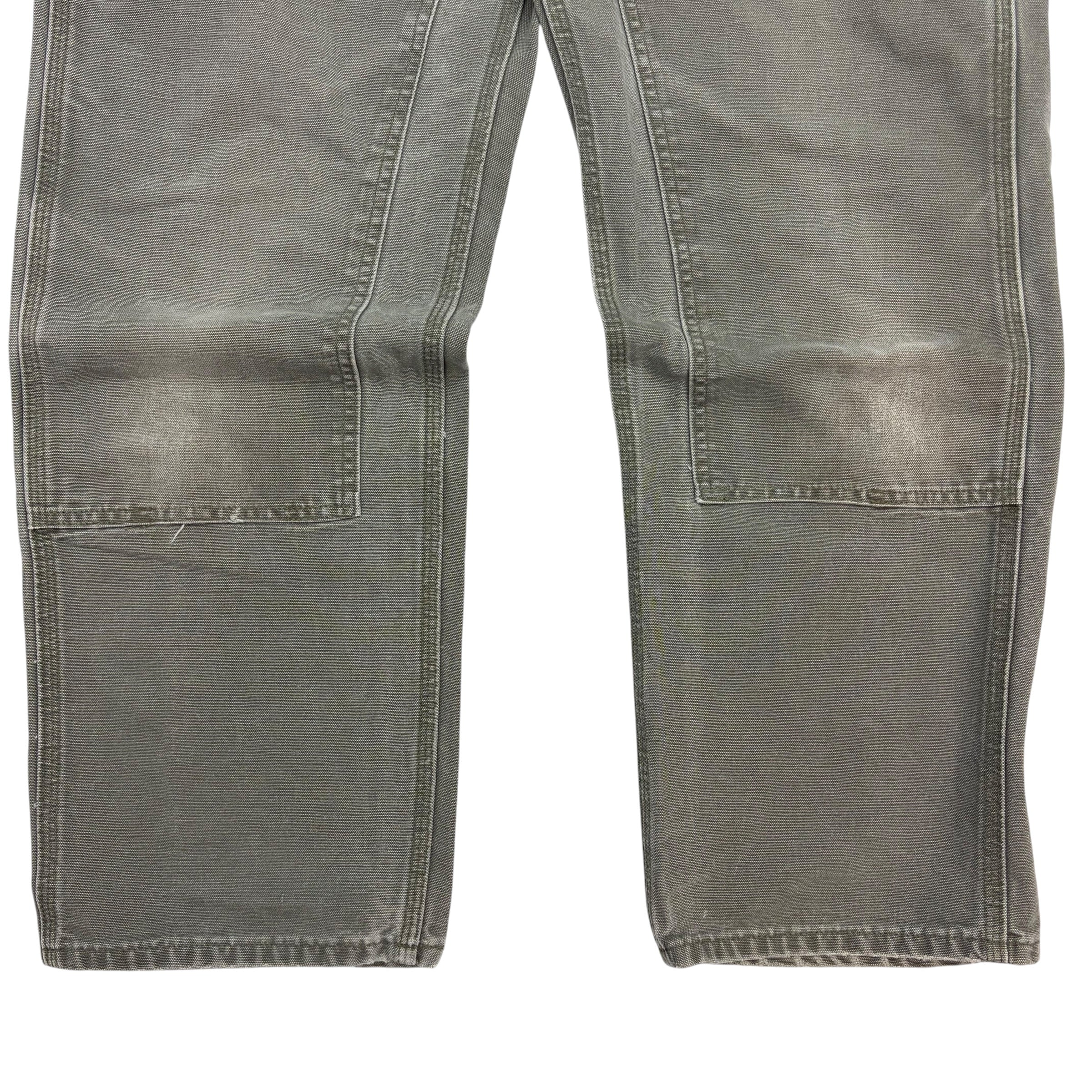 Vintage Carhartt Double Knee Pants Moss Green