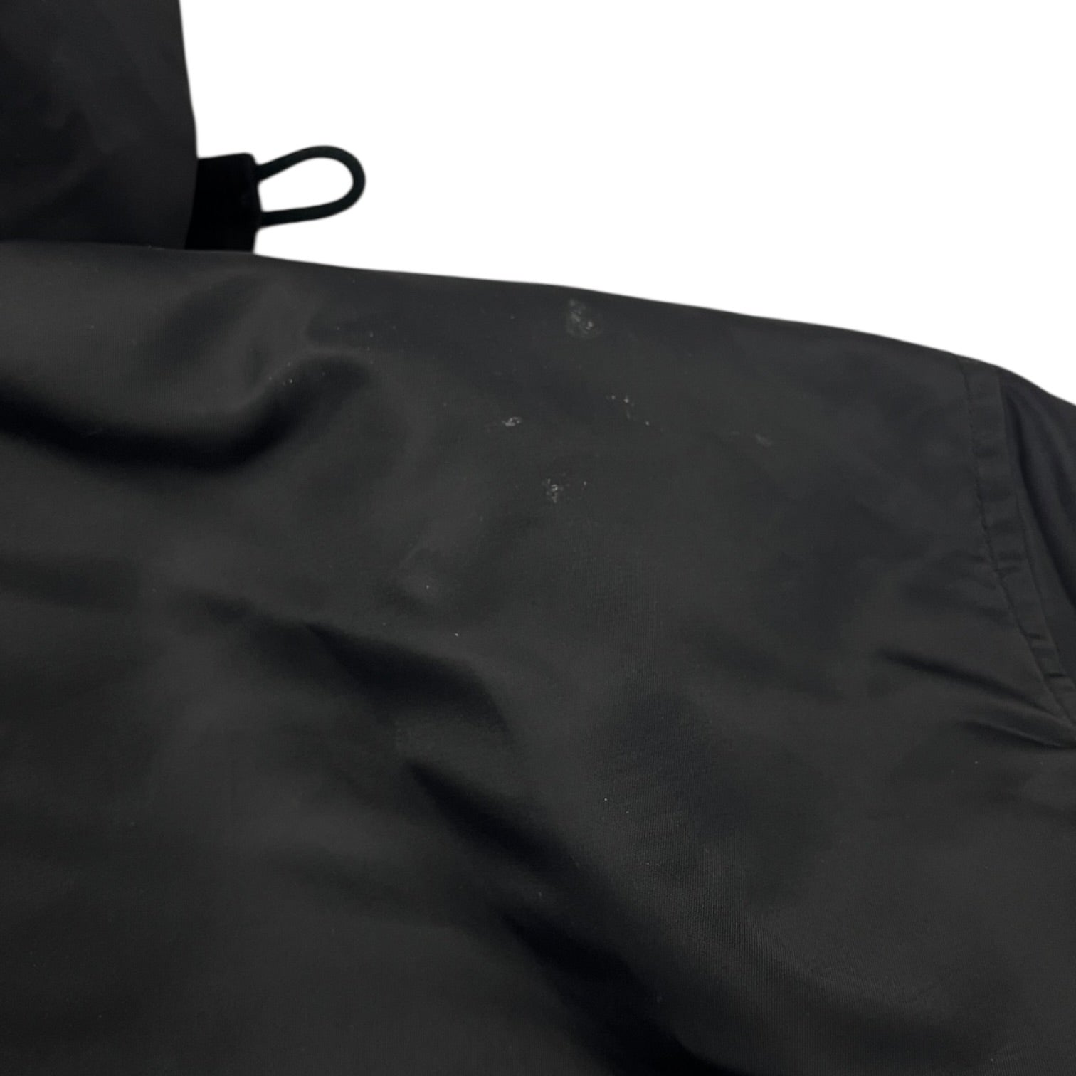 Stüssy Hooded Flight Jacket Black