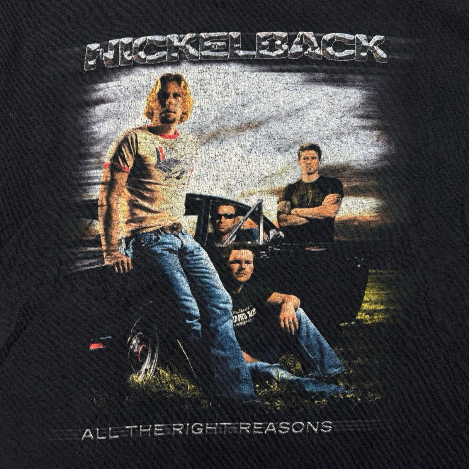 2005 Nickelback All The Right Reasons Tour T-Shirt
